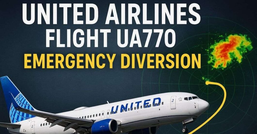 united airlines flight ua770 emergency diversion