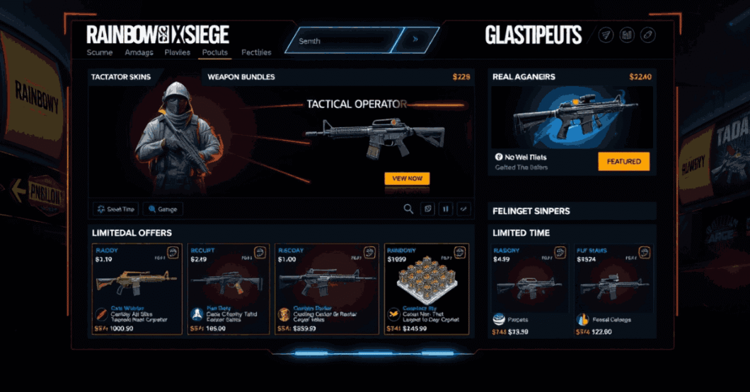 R6 Shop: Explore Skins, Credits & More