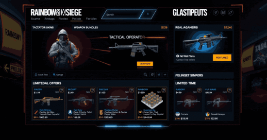 R6 Shop: Explore Skins, Credits & More