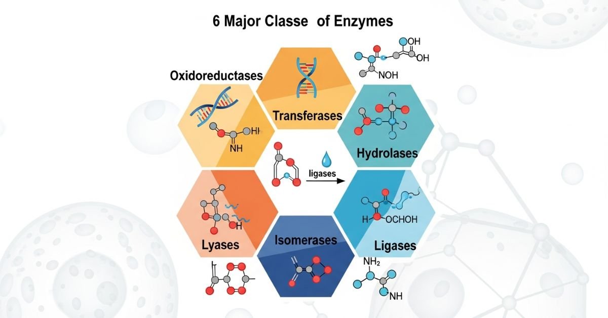 Classes of Enzymes Explained: Types, Roles & Examples 2026
